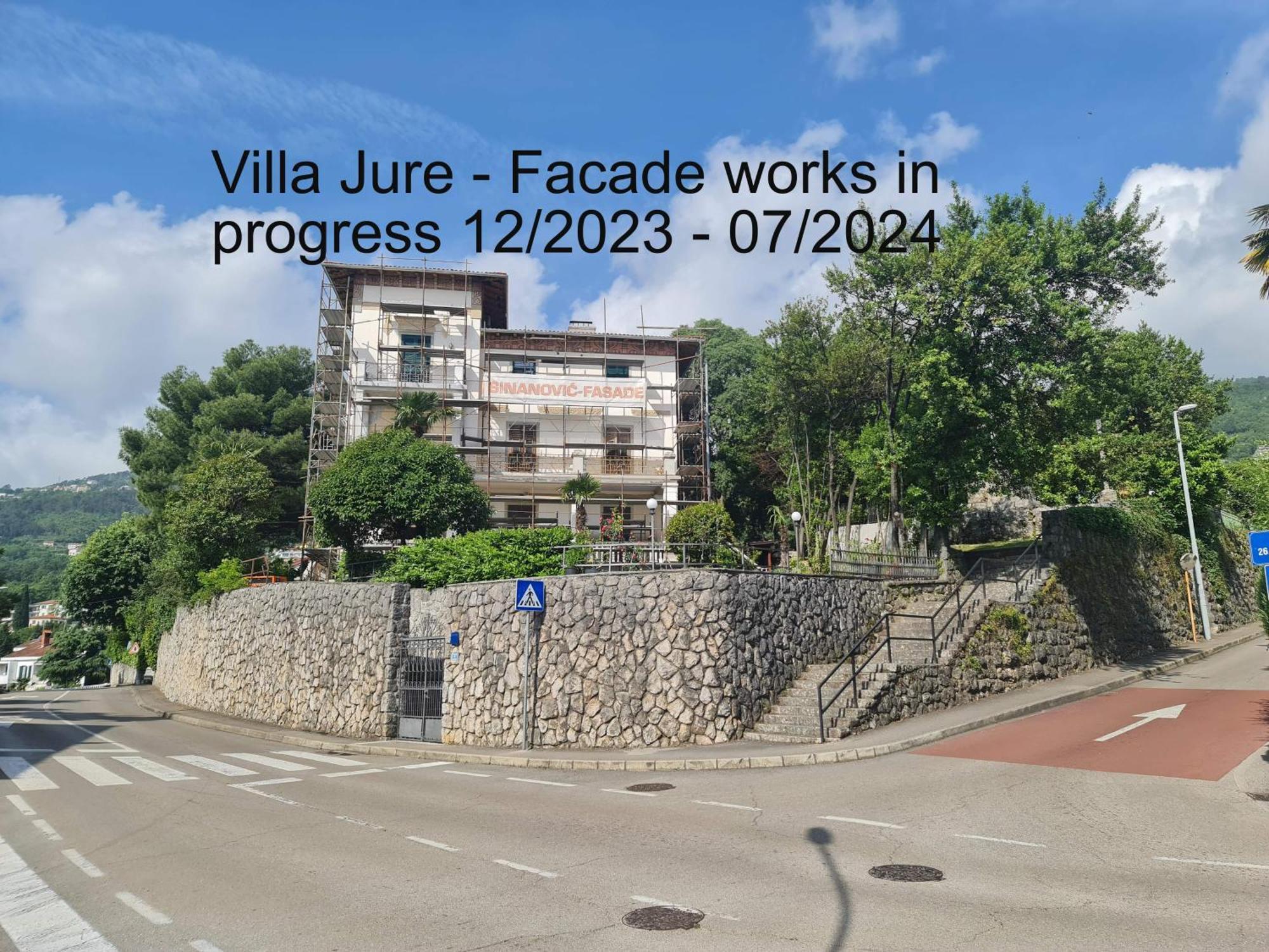 Villa Jure - Apartment Mirjana ลอฟราน ภายนอก รูปภาพ